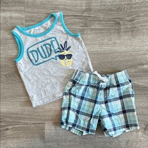 Gymboree baby boys matching set